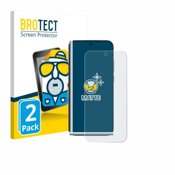 Face avant d’un emballage produit avec le logo de la marque BROTECT. À côté, l’appareil realme GT 8 Pro est représenté avec la