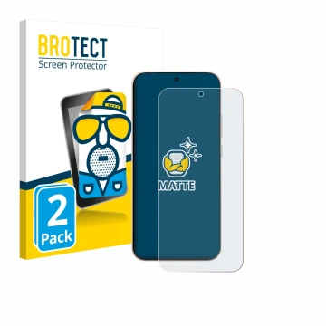 Face avant d’un emballage produit avec le logo de la marque BROTECT. À côté, l’appareil Oppo Reno 15 Pro est représenté avec l