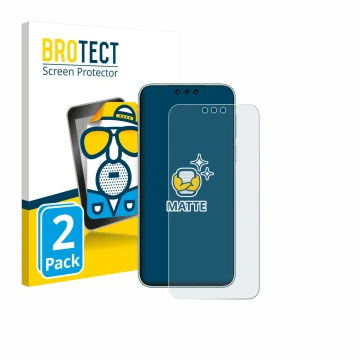 Face avant d’un emballage produit avec le logo de la marque BROTECT. À côté, l’appareil Huawei Mate 80 Pro Max est représenté 