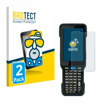 Face avant d’un emballage produit avec le logo de la marque BROTECT. À côté, l’appareil Unitech HT730 est représenté avec la p