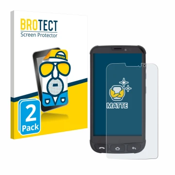 Face avant d’un emballage produit avec le logo de la marque BROTECT. À côté, l’appareil Olympia Neo Mini est représenté avec l