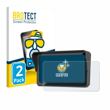 Face avant d’un emballage produit avec le logo de la marque BROTECT. À côté, l’appareil Carpuride W602BS est représenté avec l