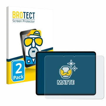 Face avant d’un emballage produit avec le logo de la marque BROTECT. À côté, l’appareil realme Pad 3 est représenté avec la pr