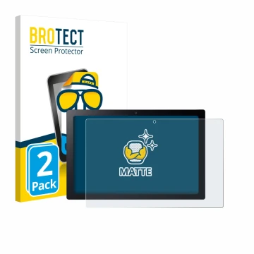 Face avant d’un emballage produit avec le logo de la marque BROTECT. À côté, l’appareil Acer Chromebook Tab 311 est représenté
