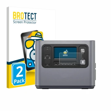 Face avant d’un emballage produit avec le logo de la marque BROTECT. À côté, l’appareil Aferiy P280 est représenté avec la pro