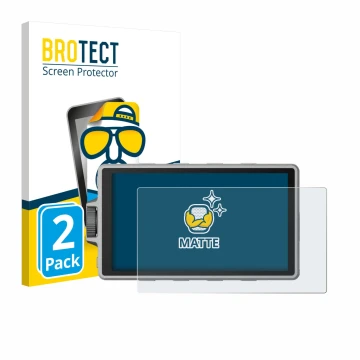 Face avant d’un emballage produit avec le logo de la marque BROTECT. À côté, l’appareil DJI Ronin 4D est représenté avec la pr