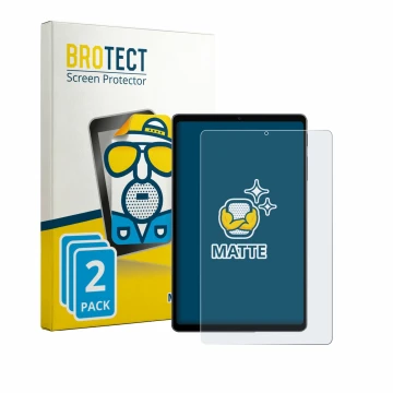 Face avant d’un emballage produit avec le logo de la marque BROTECT. À côté, l’appareil Alldocube iPlay 80 mini Ultra est repr