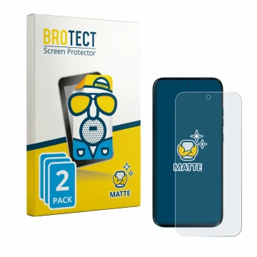 Face avant d’un emballage produit avec le logo de la marque BROTECT. À côté, l’appareil Motorola Moto G87 est représenté avec 