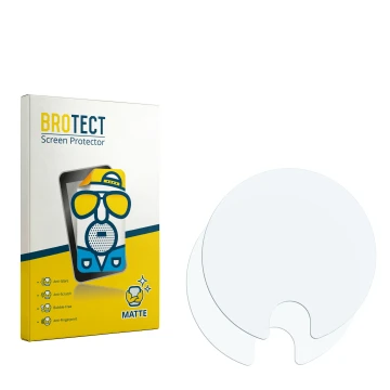 Face avant d’un emballage produit avec le logo de la marque BROTECT. À côté se trouve la protection d’écran correspondante.