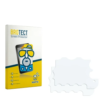 Face avant d’un emballage produit avec le logo de la marque BROTECT. À côté se trouve la protection d’écran correspondante.