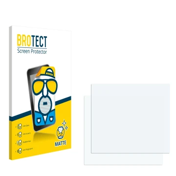 Face avant d’un emballage produit avec le logo de la marque BROTECT. À côté se trouve la protection d’écran correspondante.