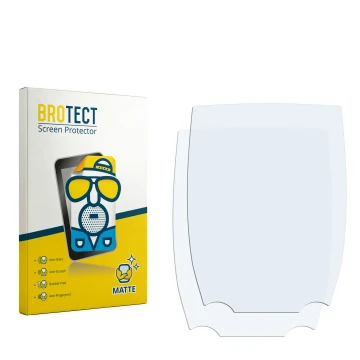 Face avant d’un emballage produit avec le logo de la marque BROTECT. À côté se trouve la protection d’écran correspondante.