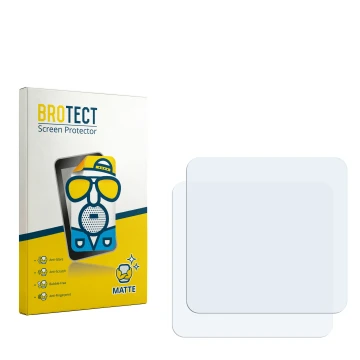 Face avant d’un emballage produit avec le logo de la marque BROTECT. À côté se trouve la protection d’écran correspondante.