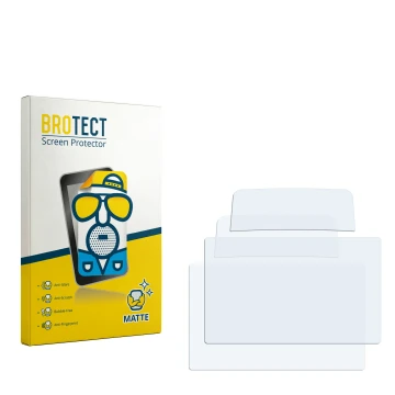 Face avant d’un emballage produit avec le logo de la marque BROTECT. À côté se trouve la protection d’écran correspondante.