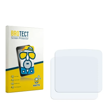 Face avant d’un emballage produit avec le logo de la marque BROTECT. À côté se trouve la protection d’écran correspondante.