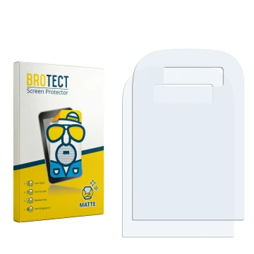 Face avant d’un emballage produit avec le logo de la marque BROTECT. À côté se trouve la protection d’écran correspondante.