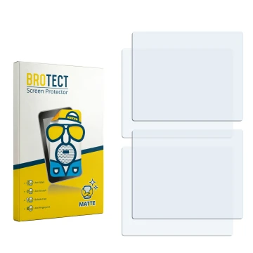Face avant d’un emballage produit avec le logo de la marque BROTECT. À côté se trouve la protection d’écran correspondante.