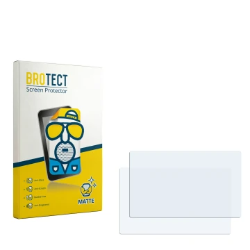 Face avant d’un emballage produit avec le logo de la marque BROTECT. À côté se trouve la protection d’écran correspondante.