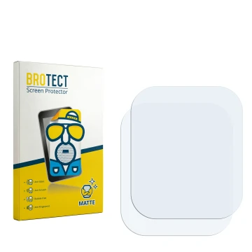 Face avant d’un emballage produit avec le logo de la marque BROTECT. À côté se trouve la protection d’écran correspondante.
