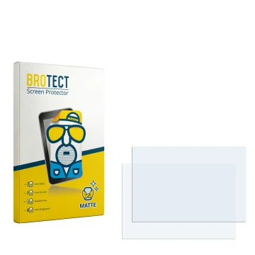Face avant d’un emballage produit avec le logo de la marque BROTECT. À côté se trouve la protection d’écran correspondante.