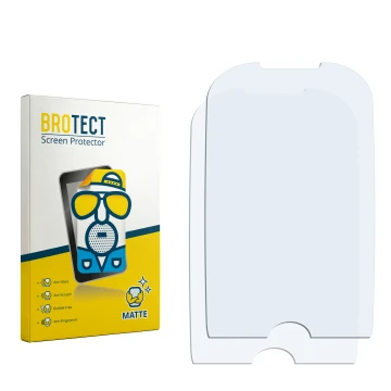 Face avant d’un emballage produit avec le logo de la marque BROTECT. À côté se trouve la protection d’écran correspondante.