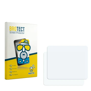 Face avant d’un emballage produit avec le logo de la marque BROTECT. À côté se trouve la protection d’écran correspondante.