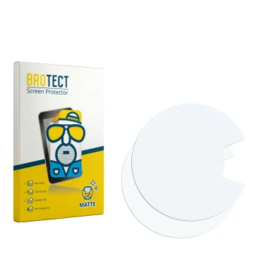 Face avant d’un emballage produit avec le logo de la marque BROTECT. À côté se trouve la protection d’écran correspondante.