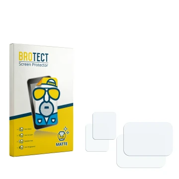 Face avant d’un emballage produit avec le logo de la marque BROTECT. À côté se trouve la protection d’écran correspondante.