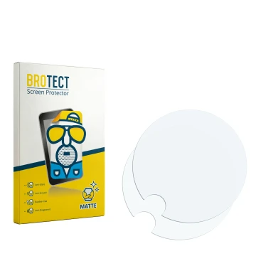 Face avant d’un emballage produit avec le logo de la marque BROTECT. À côté se trouve la protection d’écran correspondante.