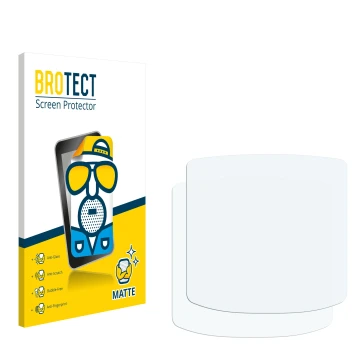 Face avant d’un emballage produit avec le logo de la marque BROTECT. À côté se trouve la protection d’écran correspondante.