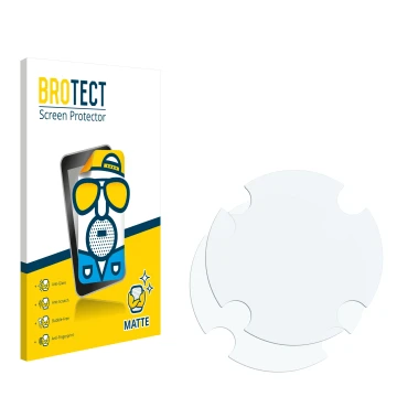 Face avant d’un emballage produit avec le logo de la marque BROTECT. À côté se trouve la protection d’écran correspondante.