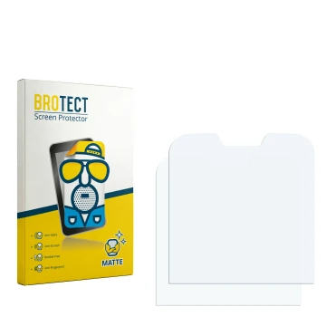 Face avant d’un emballage produit avec le logo de la marque BROTECT. À côté se trouve la protection d’écran correspondante.