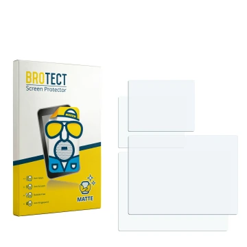 Face avant d’un emballage produit avec le logo de la marque BROTECT. À côté se trouve la protection d’écran correspondante.