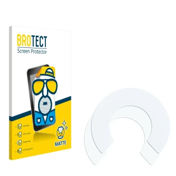 Face avant d’un emballage produit avec le logo de la marque BROTECT. À côté se trouve la protection d’écran correspondante.