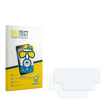 Face avant d’un emballage produit avec le logo de la marque BROTECT. À côté se trouve la protection d’écran correspondante.