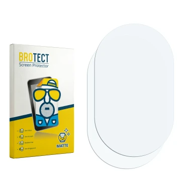 Face avant d’un emballage produit avec le logo de la marque BROTECT. À côté se trouve la protection d’écran correspondante.