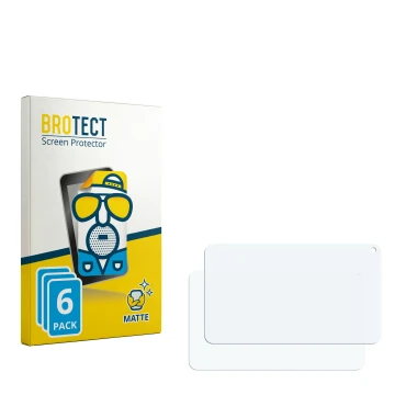 Face avant d’un emballage produit avec le logo de la marque BROTECT. À côté se trouve la protection d’écran correspondante.