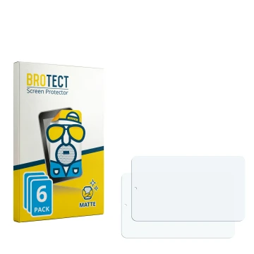 Face avant d’un emballage produit avec le logo de la marque BROTECT. À côté se trouve la protection d’écran correspondante.