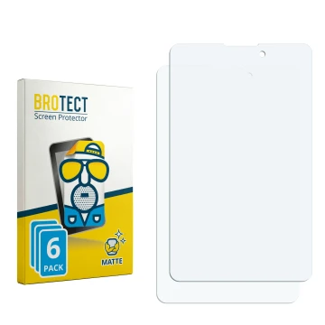 Face avant d’un emballage produit avec le logo de la marque BROTECT. À côté se trouve la protection d’écran correspondante.