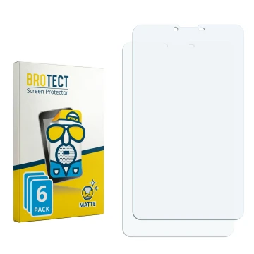 Face avant d’un emballage produit avec le logo de la marque BROTECT. À côté se trouve la protection d’écran correspondante.