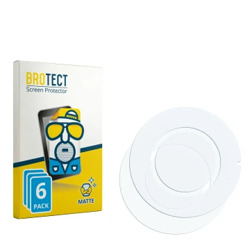 Face avant d’un emballage produit avec le logo de la marque BROTECT. À côté se trouve la protection d’écran correspondante.