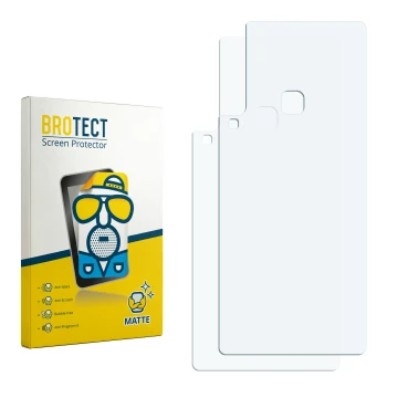 Face avant d’un emballage produit avec le logo de la marque BROTECT. À côté se trouve la protection d’écran correspondante.