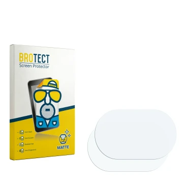 Face avant d’un emballage produit avec le logo de la marque BROTECT. À côté se trouve la protection d’écran correspondante.