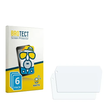Face avant d’un emballage produit avec le logo de la marque BROTECT. À côté se trouve la protection d’écran correspondante.