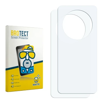 Face avant d’un emballage produit avec le logo de la marque BROTECT. À côté se trouve la protection d’écran correspondante.