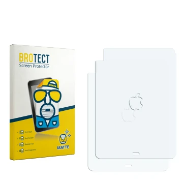 Face avant d’un emballage produit avec le logo de la marque BROTECT. À côté se trouve la protection d’écran correspondante.