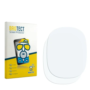 Face avant d’un emballage produit avec le logo de la marque BROTECT. À côté se trouve la protection d’écran correspondante.