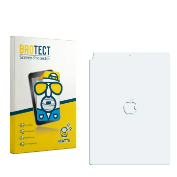 Face avant d’un emballage produit avec le logo de la marque BROTECT. À côté se trouve la protection d’écran correspondante.