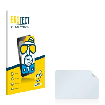 Face avant d’un emballage produit avec le logo de la marque BROTECT. À côté se trouve la protection d’écran correspondante.