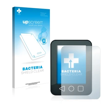 Face avant d’un emballage produit avec le logo de la marque upscreen. À côté, l’appareil Neodrives neoMMI Z20c est représenté 